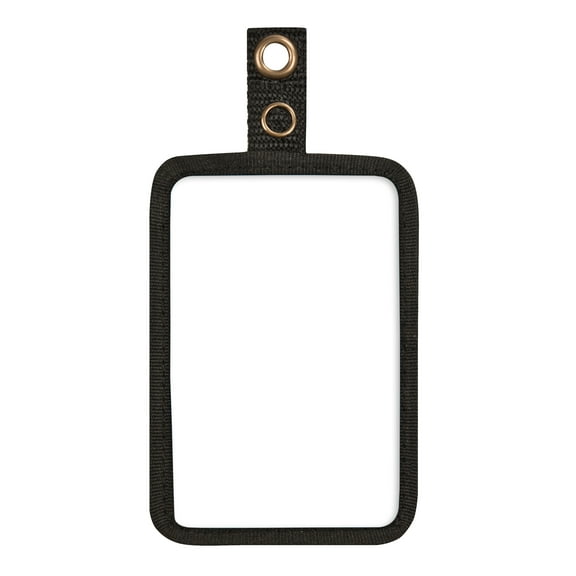 Myid Lightweight Badge & ID Holders, Black, 4" x 2.5"