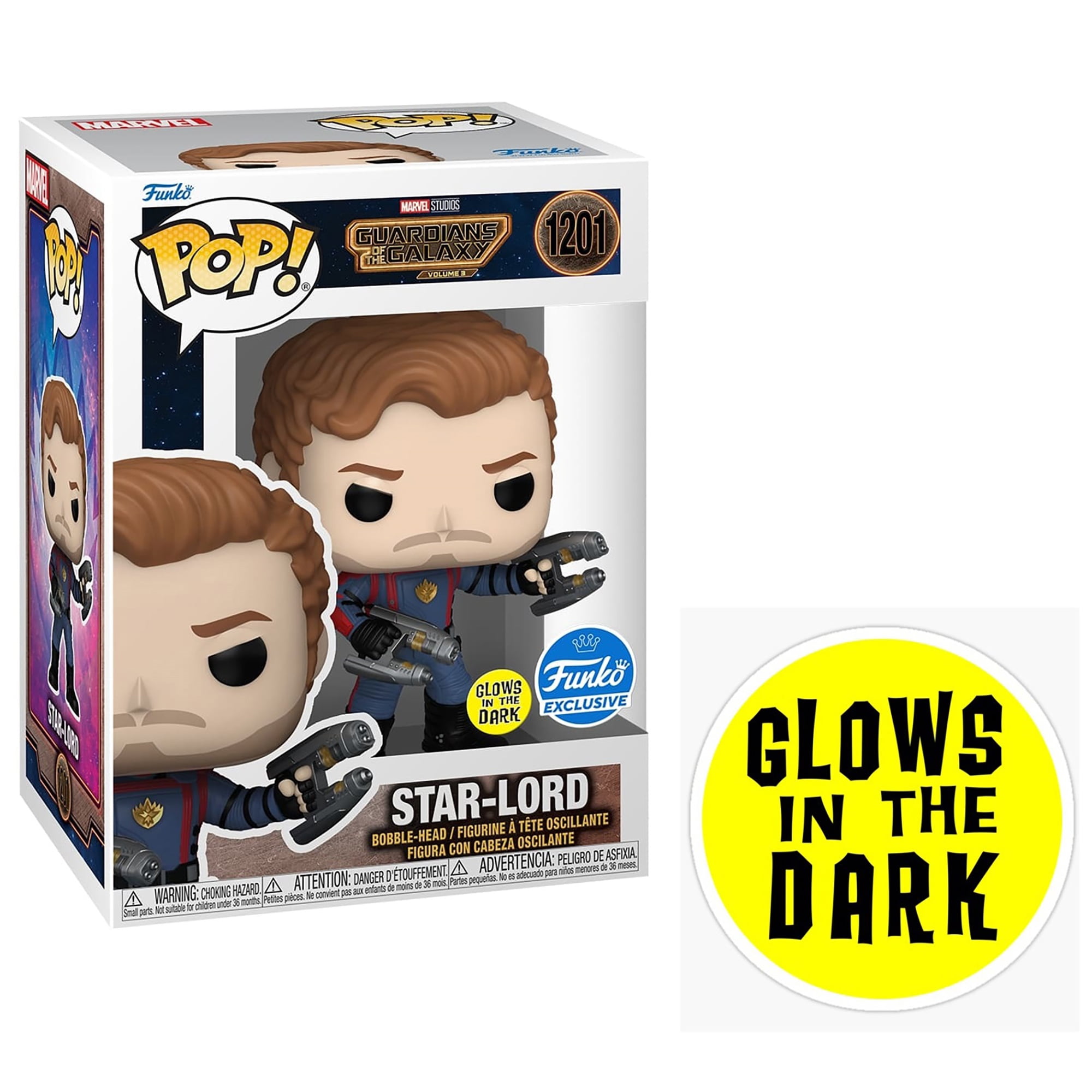 Funko Pop! Marvel Star-Lord PX Previews Exclusive Halloween Comic Fest  Bobble-Head Figure #395 - US