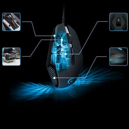 Hot Sale Logitech G302 Wired Gaming Mouse Breathing Light Jedi Survival Competitive Walmart Canada
