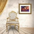 thumbnail image 3 of Frontline 24x19 Gold Ornate Wood Framed with Double Matting Museum Art Print Titled - Olympic Gymnastics, 3 of 4