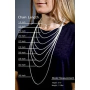 Sterling Silver Diamond-Cut Rope Chain 1.1mm Solid 925 Italy Necklace 18 Jewelry Female Unisex