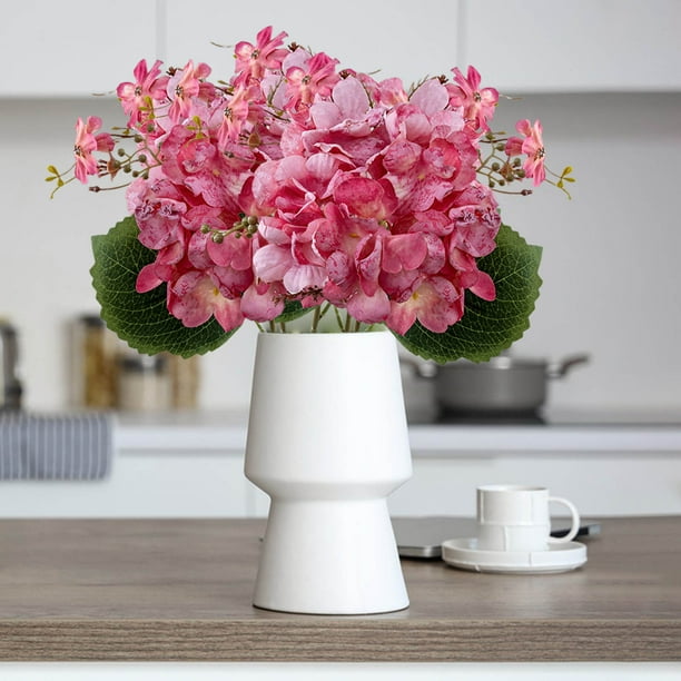 Ramos de Flores Artificiales - Flores Falsas - Flores Artificiales - Ramos para Decoración Del Hogar