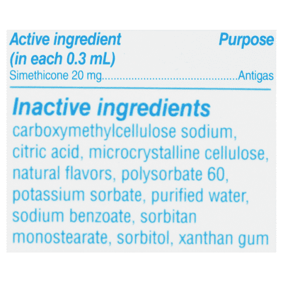 MYLICON Infant Gas Relief Dye Free Drops 1 oz (Pack of 2)
