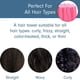 thumbnail image 4 of Toalla profesional de secado rápido para salón de secado de cabello de microfibra, paquete de 2, 4 of 5