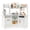 White, variant on OLAKIDS Corner Kids Kitchen Playset, Toddler Wooden Pretend Cooking Set with Lights Sounds Coffee Machine Washing Machine, Stove Removable Sink Storage Cabinet, Simulation Play Kitchen Toy