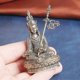 thumbnail image 4 of Tibetan Guru Padmasambhava Buddha Brass Buddha Statue Ornaments, Embedded Buddhist Bronze Statues, Antique Ornaments And Ancient Bronzes, 4 of 5