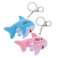 thumbnail image 1 of Cute Mini Plush Shark Keychain Lovely Stuffed Animal Key Chain Backpack Keychain Purse Key Holder Charms Backpack Bag Pendant Bag Stuffers Keyring Bir, 1 of 4