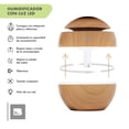 thumbnail image 3 of Difusor Aromaterapia Big Room Humidificador Portátil Amarillo 130 ml, 3 of 7