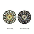 thumbnail image 5 of RADIANCE Goods Tiffany-Glass Victorian Window Panel 23.5", 5 of 7