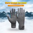 thumbnail image 4 of Bearachild Manoplas de barra de bicicleta Guantes de pantalla táctil Unisex Antideslizante Protección contra la frialdad Manos Accesorios Ropa deportiva Suministros térmicos Tipo9 Bearachild HA060059-09B, 4 of 6