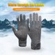 thumbnail image 4 of Bearachild Manoplas de barra de bicicleta Guantes de pantalla táctil Unisex Antideslizante Protección contra la frialdad Manos Accesorios Ropa deportiva Suministros térmicos Tipo9 Bearachild HA060059-09B, 4 of 6