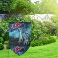 thumbnail image 4 of Sigee Fantasy Mushrooms Printed Flag12.5 * 18in Outdoor Yard Flags For Garden Decor, 4 of 9