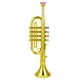 thumbnail image 1 of Trompeta de juguete para niños, instrumento musical infantil, ideal para fiestas, cumpleaños y como regalo para niños pequeños y adolescentes., 1 of 8