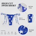 thumbnail image 4 of Bikini Uaunega Halter con cuello en V ajustable y lazo lateral, 4 of 7