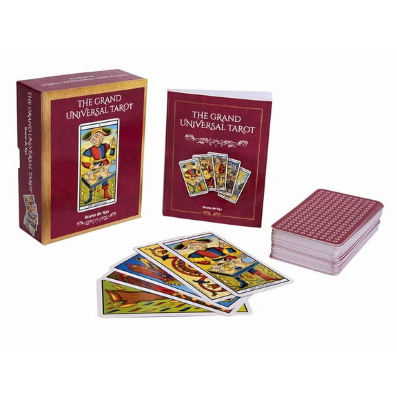 The Grand Universal Tarot: (Tarot Kit Box Set with 78 Cards and Guide Book), (Paperback)