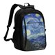 thumbnail image 1 of Easygdp The Starry Night Mochila para Laptop de Viaje con Puerto USB, Mochila para Laptop con Puerto de Carga USB para Mujeres y Hombres, 1 of 7