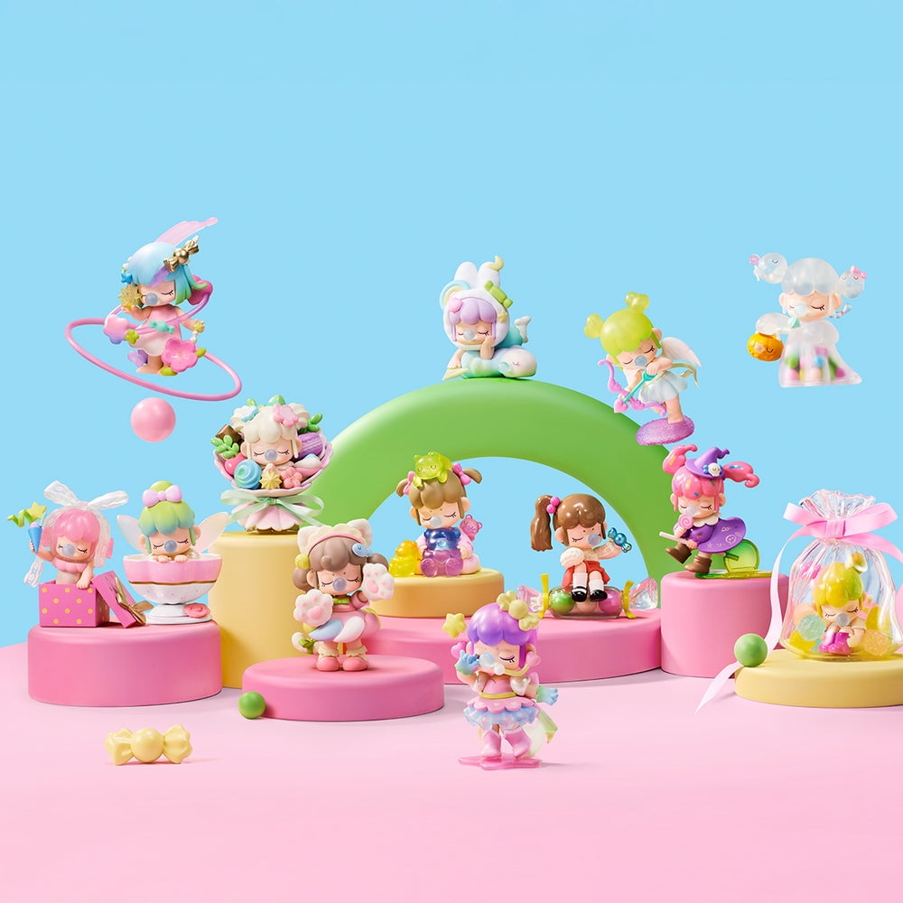 Rolife Nanci's Sweet Time 12PCS Blind Box Action Figures Doll Toys Surprise Box Lady Toys for Children Friend