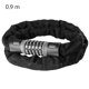 thumbnail image 1 of Cadena De Bicicleta, Candado De Cadena De Contraseña Antirrobo De Seguridad De 5 Dígitos Para Motocicletas, Generador De Bicicletas, Puertas, Scooter Moyic OD008571-00, 1 of 7