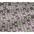 thumbnail image 5 of oneOone Cotton Jersey Wine Purple Fabric Striped Line Diy Clothing Quilting Fabric Print Fabric By Yard 58 Inch Wide, 5 of 6