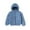 Blue B, variant on Godderr Kids Toddler Girls Boys Hooded Cotton Outwears Winter Lightweight Coats Solid Color Padded Jackets for 3-10Y