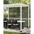 thumbnail image 3 of Bingirl Écran d'Intimité Autoportant en Métal Robuste et Résistant à la Rouille de 72 Po pour Patio Extérieur - Écran d'Intimité pour Patio au Design Résistant aux Intempéries, 3 of 7