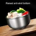 thumbnail image 5 of Joernso Soup Bowl Large Capacity Anti-scalding Double-layered Rust-proof Insulated Noodle Bowl Kitchen Tool, 5 of 8
