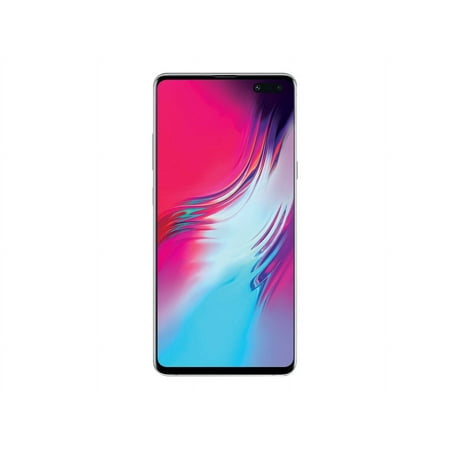 Samsung Galaxy S10 5G - 5G smartphone - RAM 8 GB / Internal Memory 512 GB - OLED display - 6.7" - 3040 x 1440 pixels - 4x rear cameras 12 MP, 12 MP, 16 MP - 2x front cameras 10 MP - Verizon - crown silver