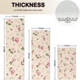 thumbnail image 4 of Pioneer Flower Floral Print Pattern Kitchen Rugs Sets Of 3,Kitchen Runner Rugs Non Skid Washable,Decorative Kitchen Floor Mats for Kitchen,Sink,Laundry,17"x30"+ 17"x47" + 17"x59", 4 of 6
