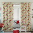thumbnail image 2 of Best Home Fashion, Inc. Rabbit and Fruit Grommet Top Room Darkening Thermal Curtain Panels (Set of 2), 2 of 2