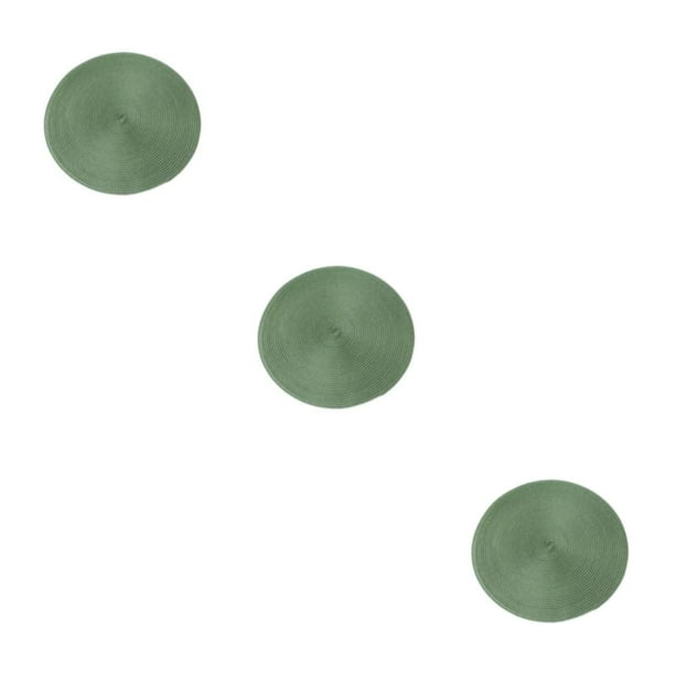 Inteprter Tapetes antideslizantes de amplia aplicación para una variedad de usos Moderno Simple verde Type1 NO1