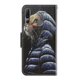 thumbnail image 3 of Huawei P SMART z / y9 Prime (2019) funda de cuero de solapa horizontal de dibujo de color; Ranura de tarjeta & amp; Billetera (gato de plumón), 3 of 5