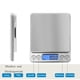 thumbnail image 5 of Báscula digital de cocina, báscula de precisión, báscula de alimentos para joyería de mini gramos, 500g/0,01g. Báscula de bolsillo de alta precisión con pantalla LCD y bandeja, acero inoxidable,, 5 of 5