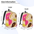 thumbnail image 6 of Wukai Donuts Paper Reusable Cosmetic bag,Travel Toiletry Organizer Capacity,Waterproof Puzzle Bags, 6 of 7