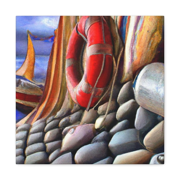 Life Raft Voyage - Canvas