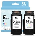 thumbnail image 1 of Cartuchos de tinta Penguin 240XL 241XL, combinación negra y tricolor, 1 of 6