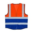 thumbnail image 4 of Nmnitkp Reflective Safety Vest for Men & Women High Visibility Class 2 Vest with Pockets Meets Chalecos Reflectantes Seguridad Red #02,Free Size, 4 of 5