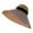 Khaki, variant on RUIG Women‘s Oversized Seaside Female And Small Holiday Spring Summer Foldable Hat