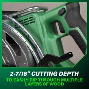 Metabo HPT 36V Cordless Circular Saw, 7-1/4-In, C3607DWA