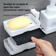 thumbnail image 3 of Soporte Organizador Baño Porta Jabon Jabonera Pared Regadera Xtellar blanco, 3 of 4