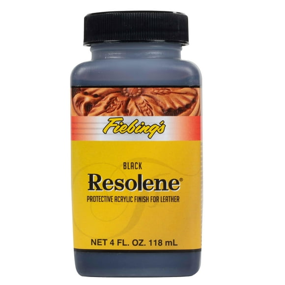 Leather Finisher Fiebing's Resolene Black, 118 ml, acrílico
