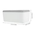 thumbnail image 2 of OFFIGAM Large Capacity White Wet Wipe Box with Pullout Opening for Home Use PP Material, 2 of 8