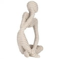 thumbnail image 3 of Abstract Thinker Statue, Lifelike Abstract Thinker Sculpture, For Lover Office High-End Hotel Home, 3 of 8