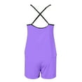 thumbnail image 6 of AWZXDE Women's Casual Sleep Tank Top Set Solid Color Strappy and Shorts Loungewear Purple,S, 6 of 6