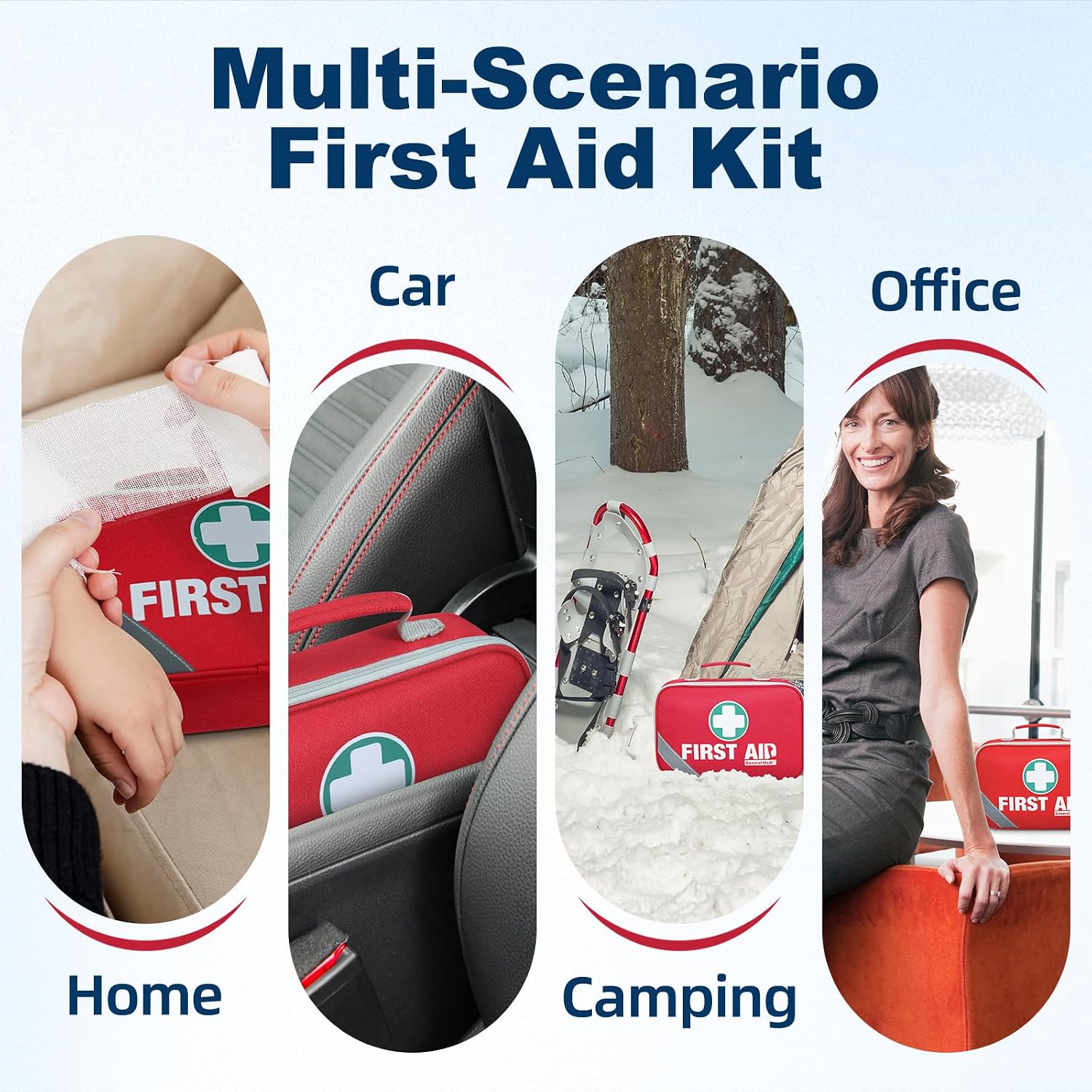 General Medi 2-in-1 First Aid Kit 215 Piece Plus Mini 43 Piece photo 7