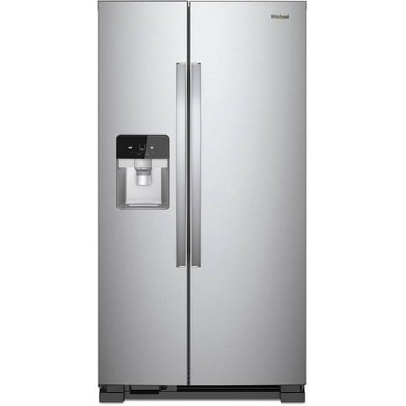 Whirlpool WRS321SDHZ 21 Cu. Ft. Stainless Side-by-Side Refrigerator