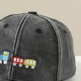 thumbnail image 5 of Outdoor Kids Sun Hat UPF 50+ Quick Dry Adjustable Bucket Hat Windproof Waterproof Beach Fishing Safari Hat for Boys Girl Cap Vintage Distressed Baseball Cap Cartoon Hat For Boys And Girls, 5 of 7