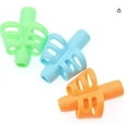 thumbnail image 4 of Pencil Grips, 3 pcs Adorable Ring Pencil Grips Eco-friendly Soft Silicone Pencil Holders Writing Posture Correction Finger Grip for Kids Pre, 4 of 4