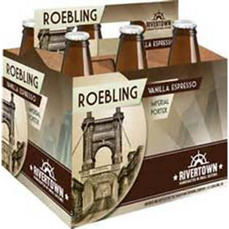 Rivertown Roebling Vanilla Espresso Imperial Porter, 6 pk, 12 fl oz