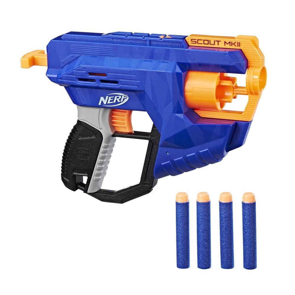 Nerf Elite Rhino-Fire Blaster Toy Gun - Double-Barrel Nerf Elite Rhino-Fire Blaster Toy Gun - Double-Barrel