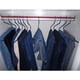 thumbnail image 3 of Paquete de 10 perchas de metal inoxidable antideslizantes para pantalones y vaqueros. Azul_1, 3 of 9